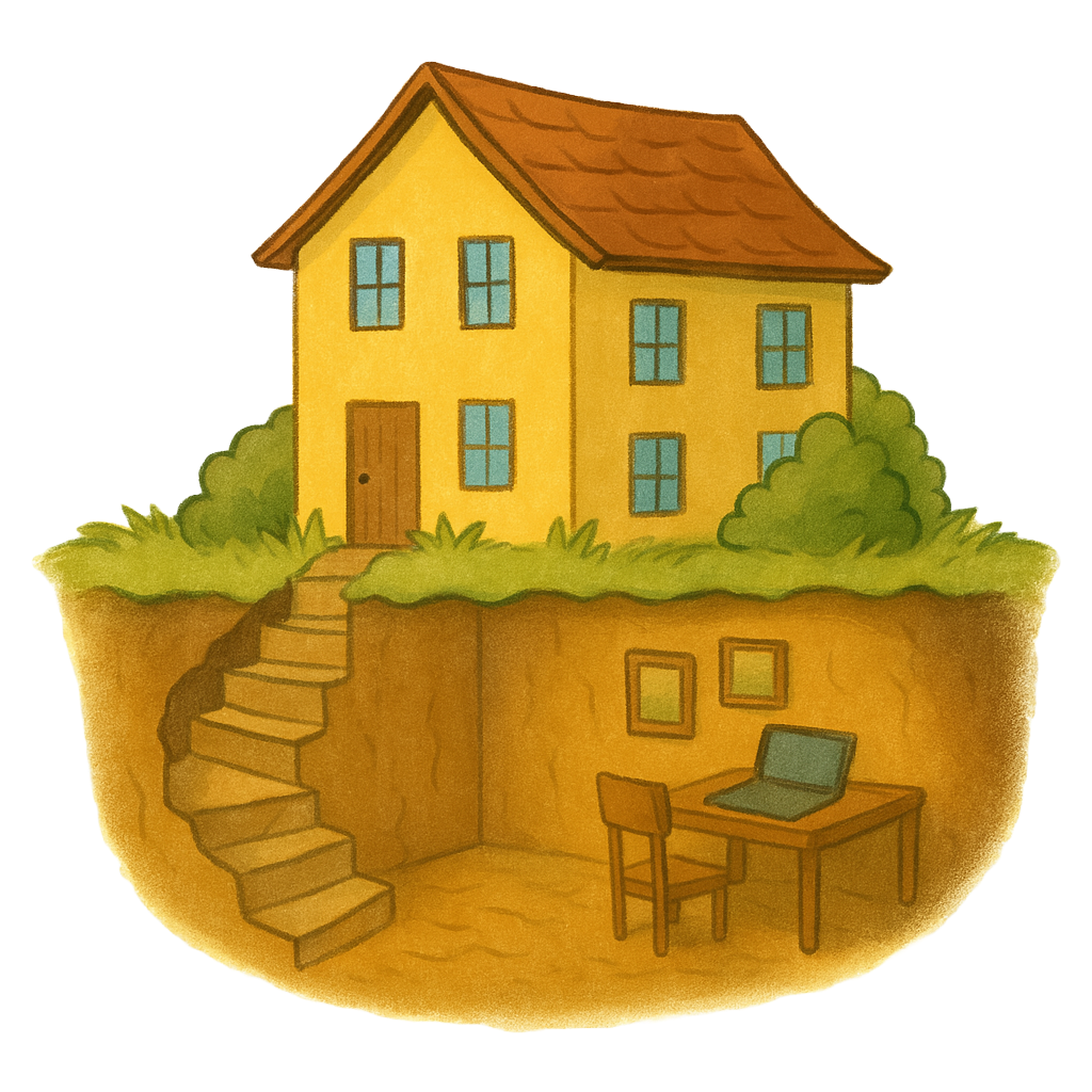 These days, it’s believed they live under a perfectly ordinary house, hiding out in a secret underground lair, writing middle grade adventures by night and acting “normal” by day (whatever that is).